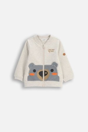 COCCODRILLO hüppaja FOREST FRIENDS BOY NEWBORN, hall, ZC5132202FBN-019-086, 86 cm 