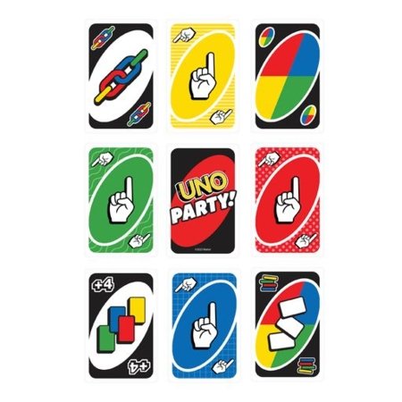 MATTEL GAMES UNO kaardid Party, HMY49 HMY49