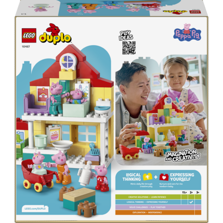 10467 LEGO® DUPLO® Põrsas Peppa peremaja 