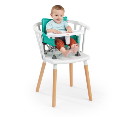 BRIGHT STARTS söögitool - booster POP 'N SIT, TEAL, 17200 