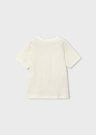 MAYORAL lühikeste varrukatega t-särk, cream, 3.078-72, 134  cm 