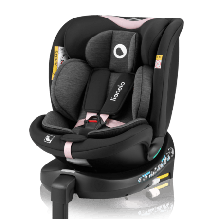LIONELO turvatool NAVY I-SIZE, Black pink,  40-150 cm., LO-NAVY I-SIZE 