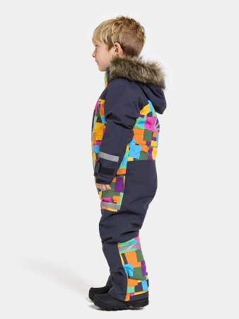 DIDRIKSONS talvekombinesoon BJÄRVEN, värviline, 505576-A66, 140 cm 