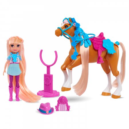 WINNERS STABLE nuku- ja hobukomplekt Oakley & Rose Gold, 53176 53176