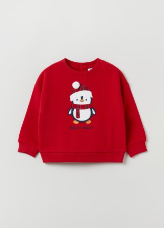 OVS BOY9-36M SWEATSHIRTS 2H 30-36 RED 001922203 