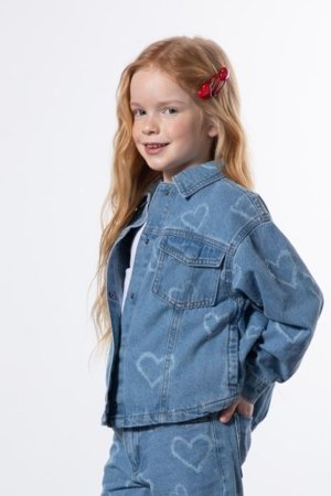 COCCODRILLO teksajakk, sinine, WC6152301CJG-014-146, 146 cm 