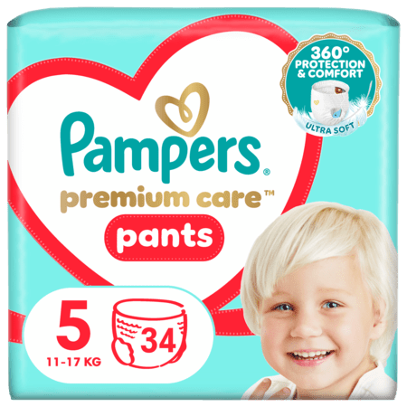 PAMPERS Premium Care püksmähkmed, suurus 5, 34 tk, P04H026 