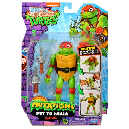 TMNT figuur MUTATIONS PET TO NINJA RAPHAEL, 83364 