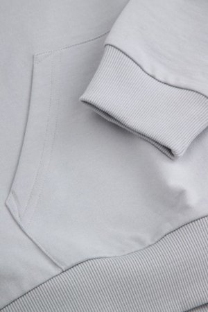 COCCODRILLO hooded pullover, grey, size 