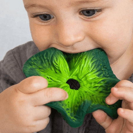 Oli&Carol närimisrõngas Kendall the Kale Mini Doudou, 0+ 