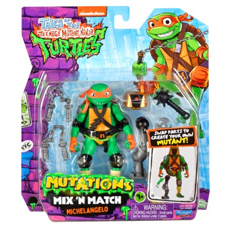 TMNT figuur MIX 'N MATCH MICHELANGELO, 83803 
