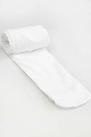 COCCODRILLO sukapüksid TIGHT MICROFIBRE PLAIN, valged, WC4380301TMP-001- 