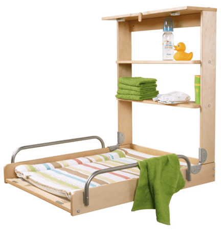 ROBA seinakinnitusega muutmislaud JUNGLE BABY, 26015V97 