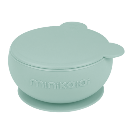 MINIKOIOI paigal püsiv kauss iminapaga BOWLY, River Green, 101080007 