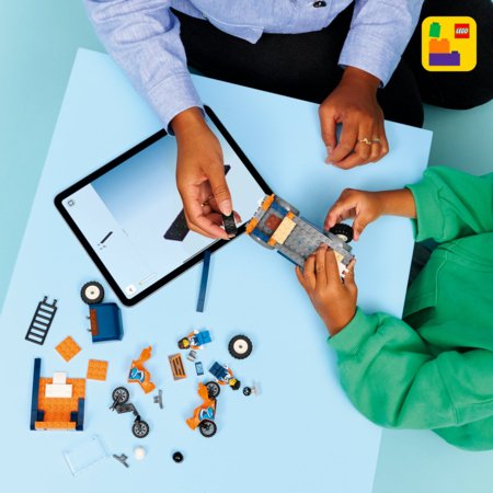 60491 LEGO® City Mootorratta transpordiveok 