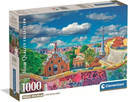 CLEMENTONI pusle Park Güell, Barcelona, 1000 tk., 39954 