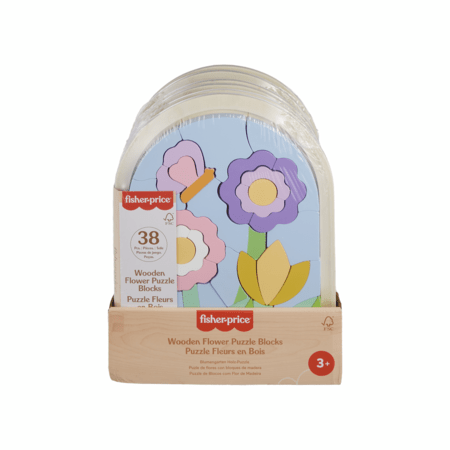 FISHER PRICE puidust lillepusle, HXT97 
