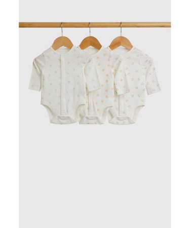 MOTHERCARE pikkade varrukatega beež särk 3 tk., IF190 