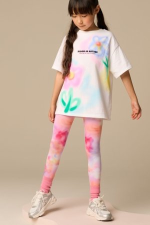 NEXT lühikeste varrukatega särk ja retuusid, E89369 