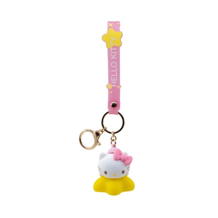 YUME Hello Kitty and Friends võtmehoidja ja rihm, valgustatud tähtede seeria, assortii, 11730 