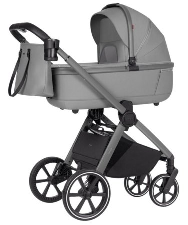 CARRELLO universaalne käru OMEGA 2IN1, Cliff grey, CRL-6531 