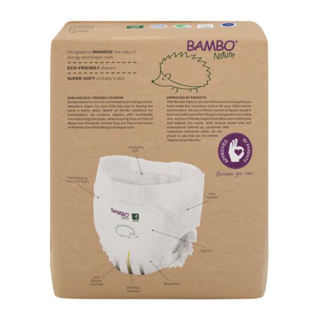 BAMBO püksmähkmed NATURE paberpakendis, 4 suurus, 7-14 kg, 20 tk., BAMB6506 