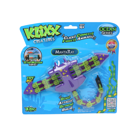 ZING KLIXX SEA CREATUREZ kokkupandavad mereloomad, assortii, KX300/KX310/KX320/KX330 