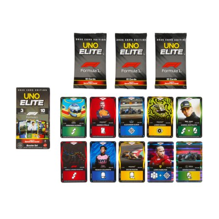 MATTEL GAMES UNO Elite F1 kaardilaiendus, JLV43 