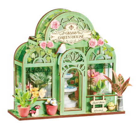 ROLIFE puidust konstruktor Roheline purskkaevu aed, DS049 