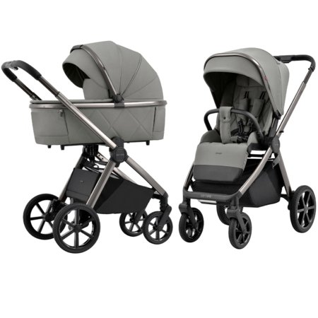 CARRELLO universaalne käru OMEGA 2IN1, Superb grey, CRL-6530/1 