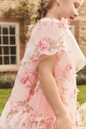 NEXT lühikeste varrukatega kleit, E88300, 134 cm 