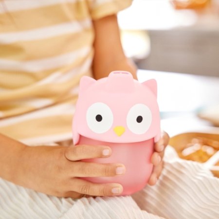 MUNCHKIN lekkevaba joogitops, 237 ml, Owl, 9m+, 91505P 