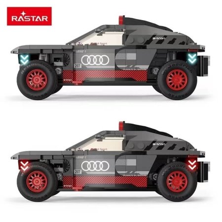 RASTAR 1:30 kokkupandav auto mudel Audi RS Q e-tron, 10120 