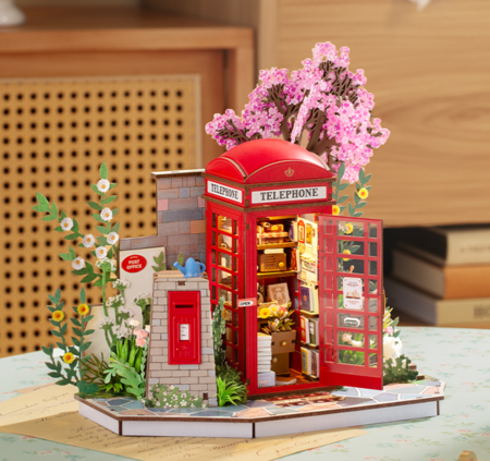 ROLIFE puidust konstruktor Lillede raamatukiosk, TGS05 