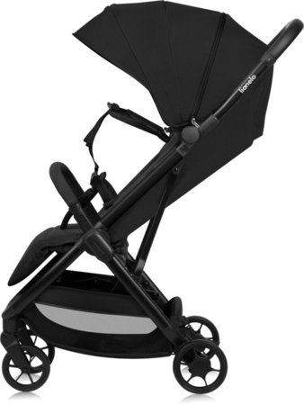 LIONELO jalutuskäru JULIE AIR, Black onyx 