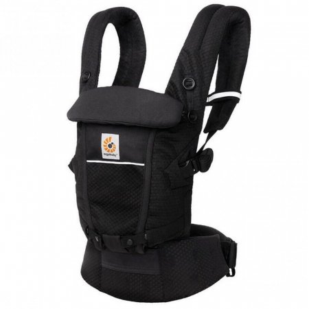 ERGOBABY kõhukott ADAPT SOFTFLEX, Mesh, onyx black, BCASFMONYX BCASFMONYX