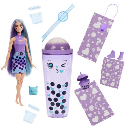 BARBIE Pop Reveal mullitee üllatusnukk Taro piimatee, HTJ19 