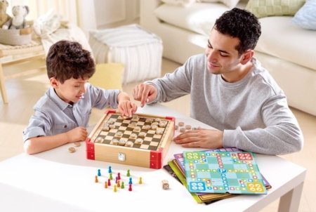 HAPE lauamängu komplekt 22in1, E4325A 