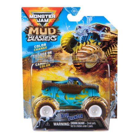 MONSTER JAM 1:64 värvimuutev masin Mud Blasters, assortii, 6072638 