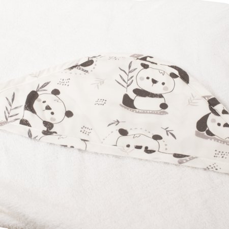 MARKLAND musliini kapuutsiga rätik PURE MUSLIN, 75x75 cm., Panda, 18-25PA 