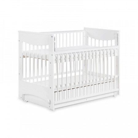 Klupś lapsevoodi 120 x 60 LUNA White 5902022533625