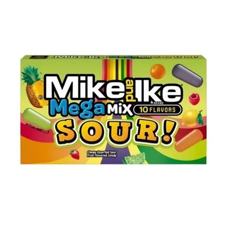 MIKE AND IKE kommid MEGA MIX SOUR, 120 g., AMER1333 