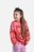 COCCODRILLO lühikeste varrukatega särk MAXITROPIC GIRL KIDS, punane, WC5144101MGK-009-122, 122 cm 