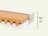 BENLEMI madrats WAVE, 80x190 cm., MA-0007/80X190 