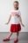 COCCODRILLO t-särk ACADEMY GIRL KIDS, valge, cm 