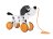 HAPE järelveetav koer Dalmatian, E0368A 