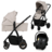 LIONELO universaalne käru AMBER PLUS 3in1, Beige sand, LO-AMBER PLUS 