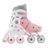 GLOBBER rulluisud Learning Skates 2 in 1, suurus 30–33, pastellroosad, 783-210 