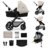 KINDERKRAFT universaalne jalutuskäru MOOV 2 4in1 AIR EVA WHEELS, moonlight grey, KSMOOV2GRYEV400 