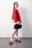 COCCODRILLO kampsun FABOLOUS GIRL JUNIOR, punane, ZC5172102FGJ-009-164, 164 cm 